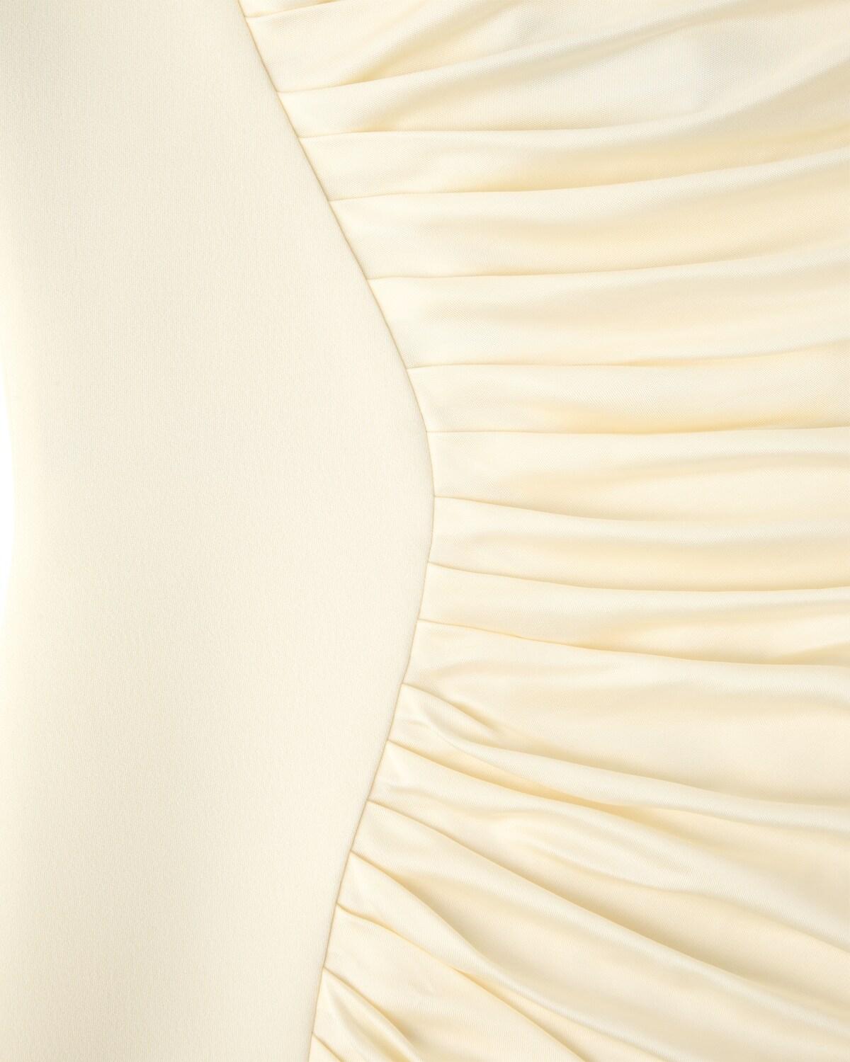 Envers-Satin Cr??pe Draped Mini Dress - Image 2