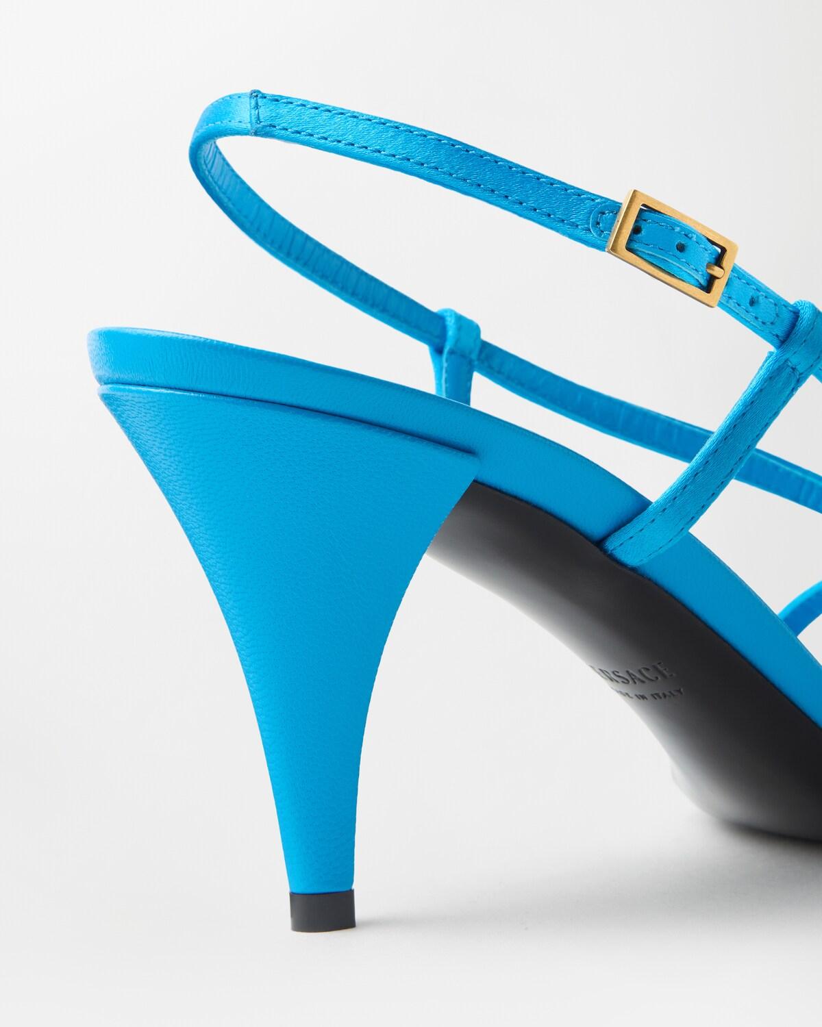 Valentina Satin Sandals 80 mm - Image 6