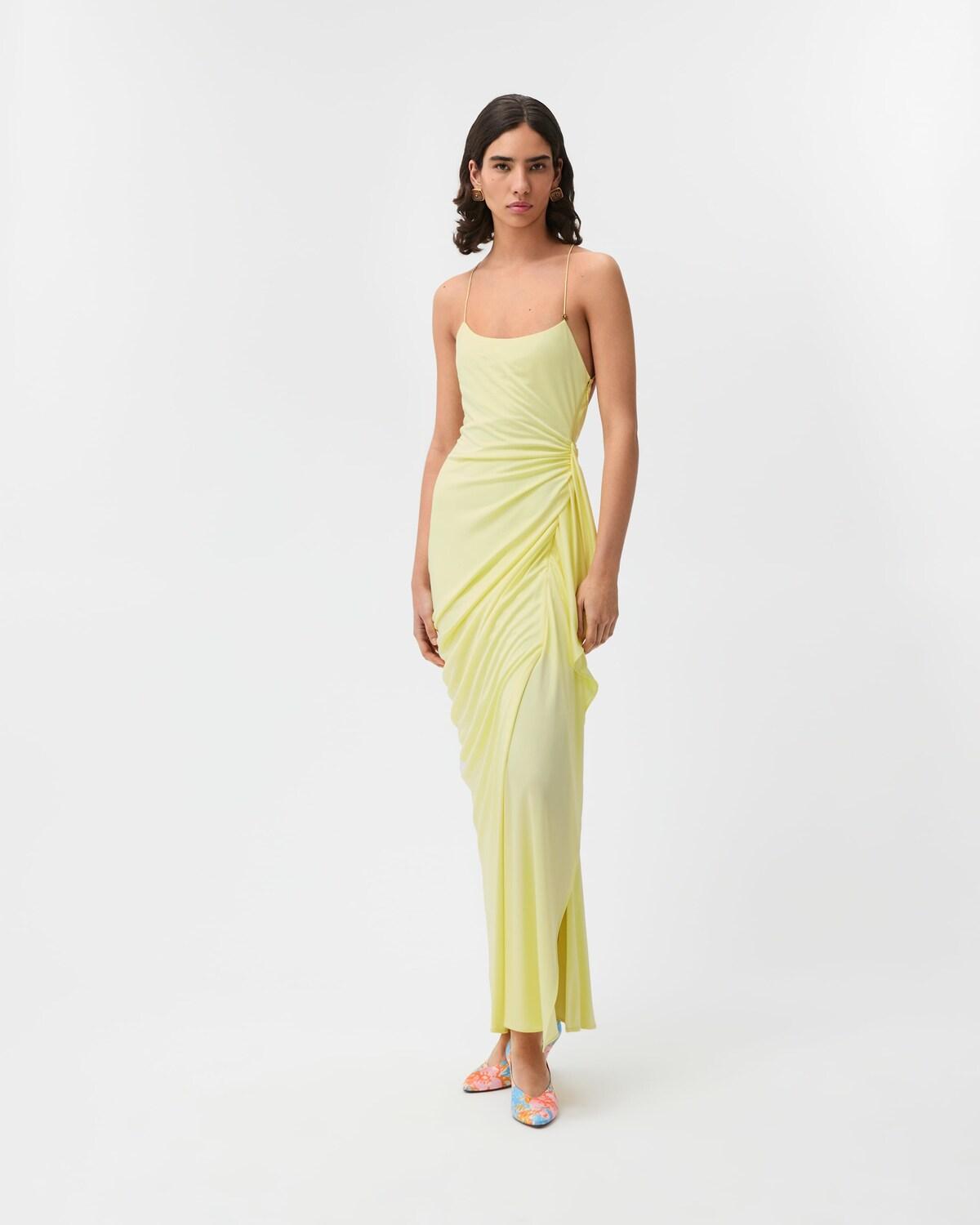 Draped Viscose-Jersey Gown - Image 2