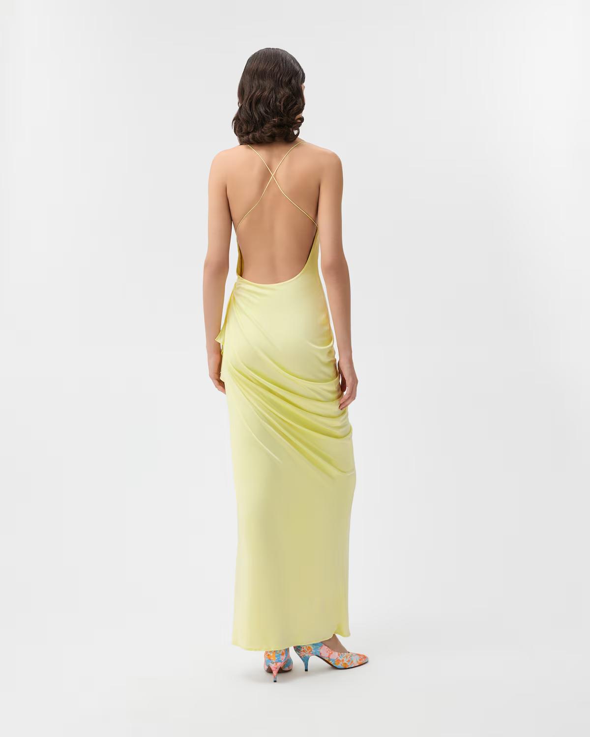 Draped Viscose-Jersey Gown - Image 3
