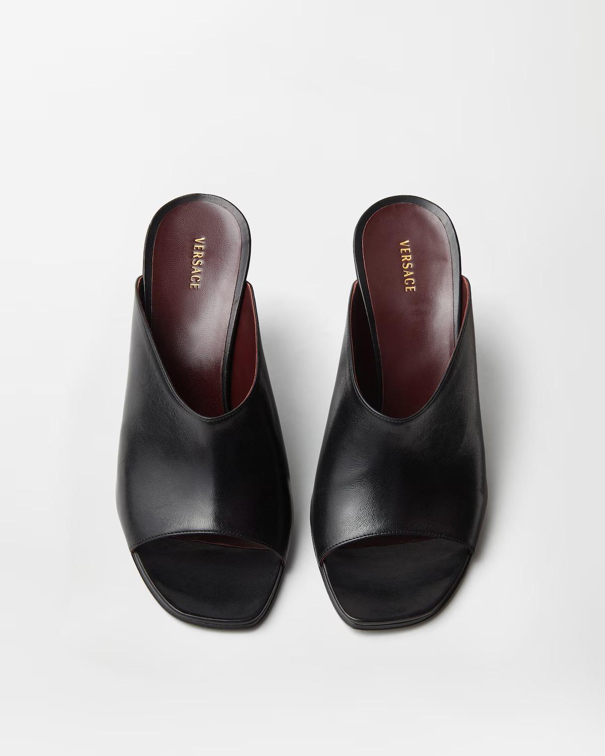 Giulietta Leather Mules 80 mm - Image 2