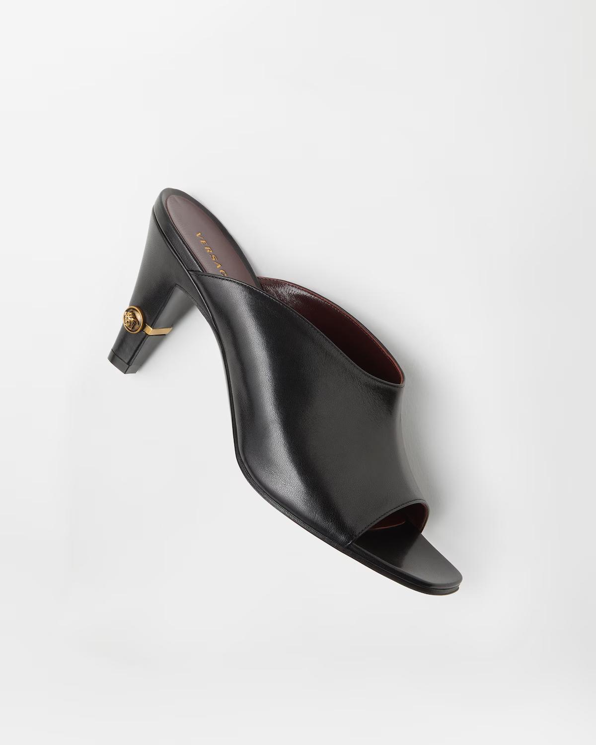 Giulietta Leather Mules 80 mm - Image 3