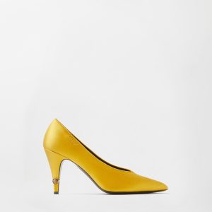 Gianni Satin Pumps 90 mm