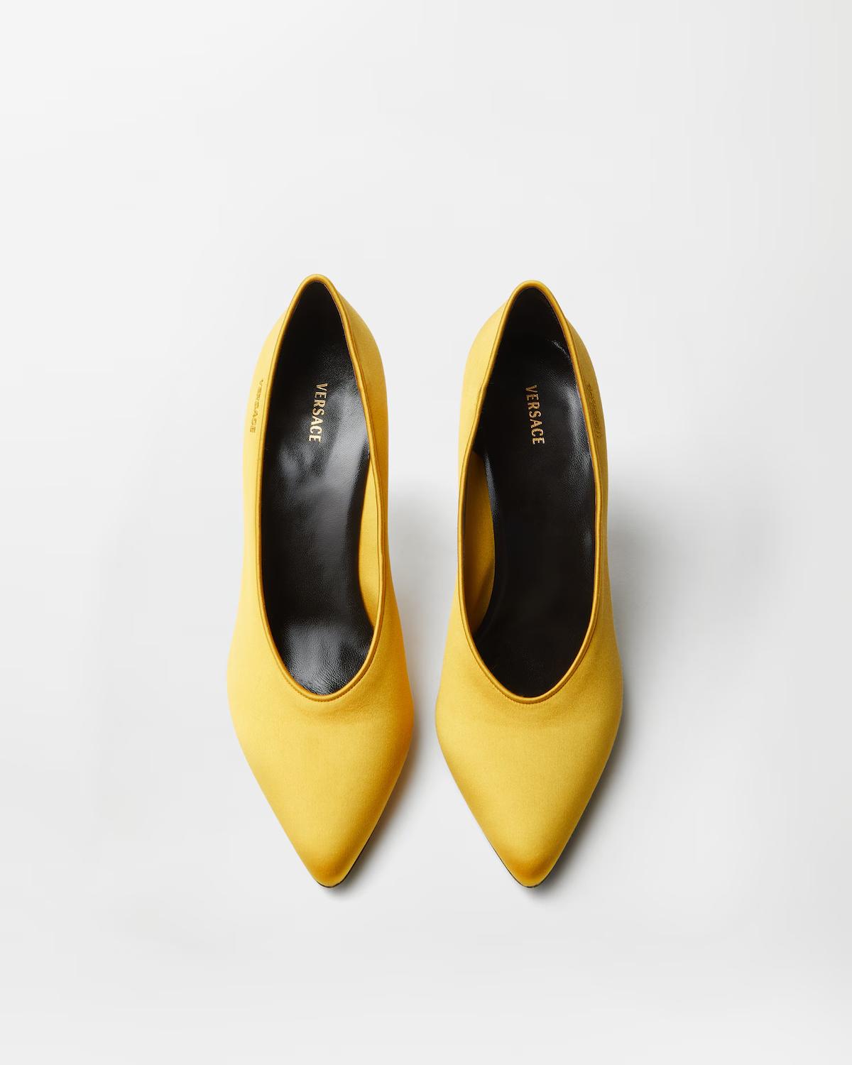 Gianni Satin Pumps 90 mm - Image 2