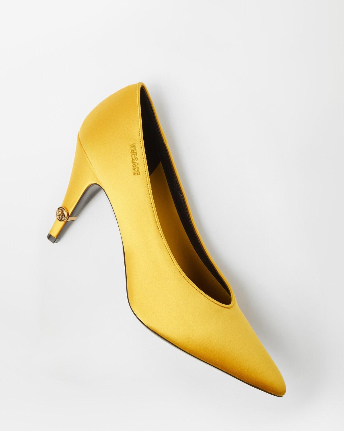 Gianni Satin Pumps 90 mm - Image 3