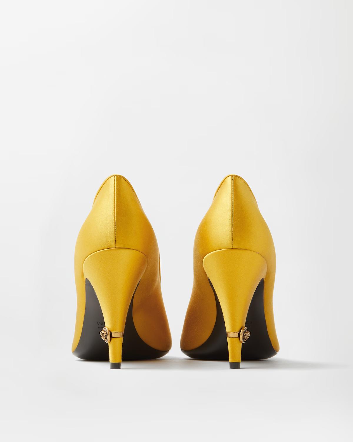 Gianni Satin Pumps 90 mm - Image 4