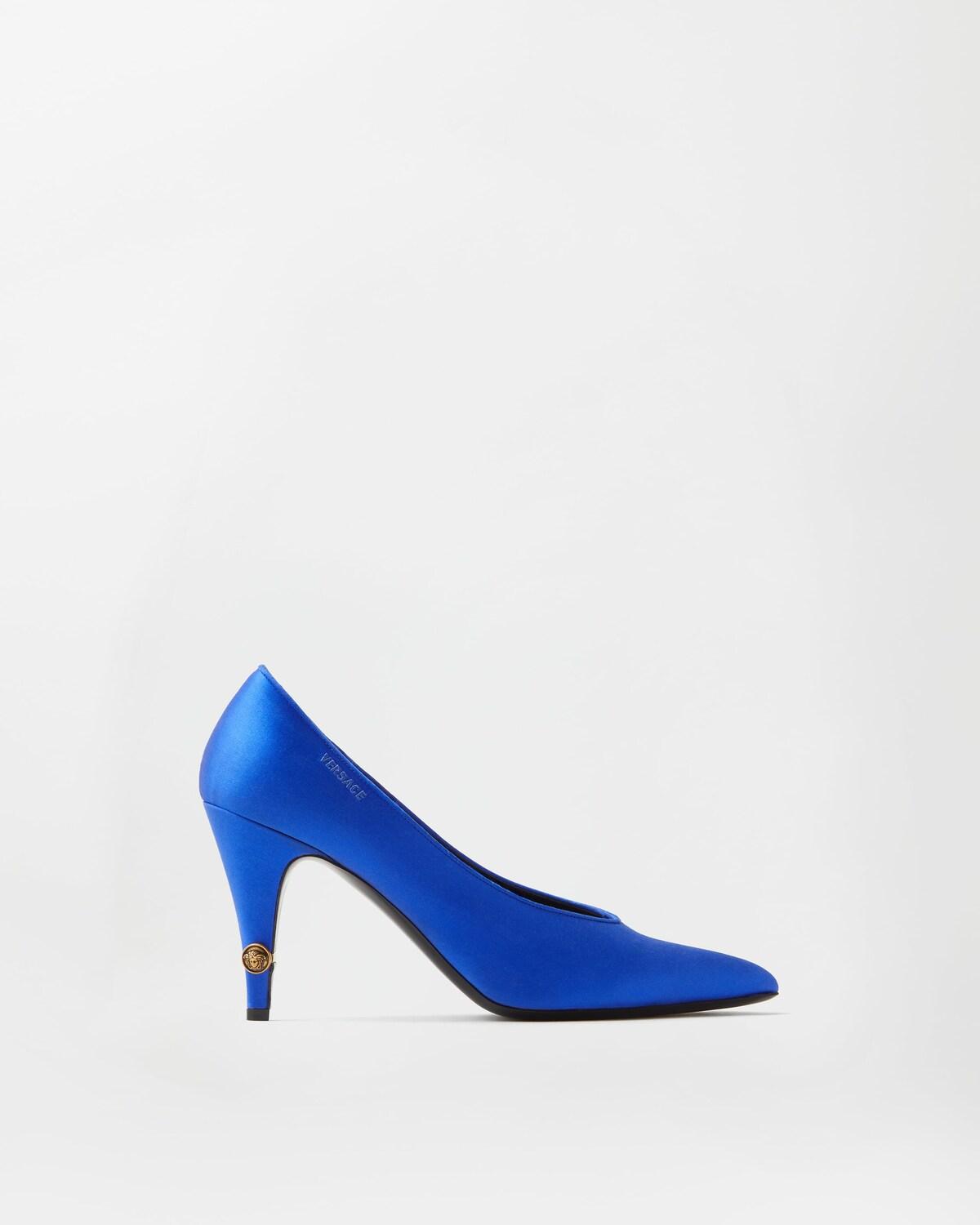 Gianni Satin Pumps 90 mm