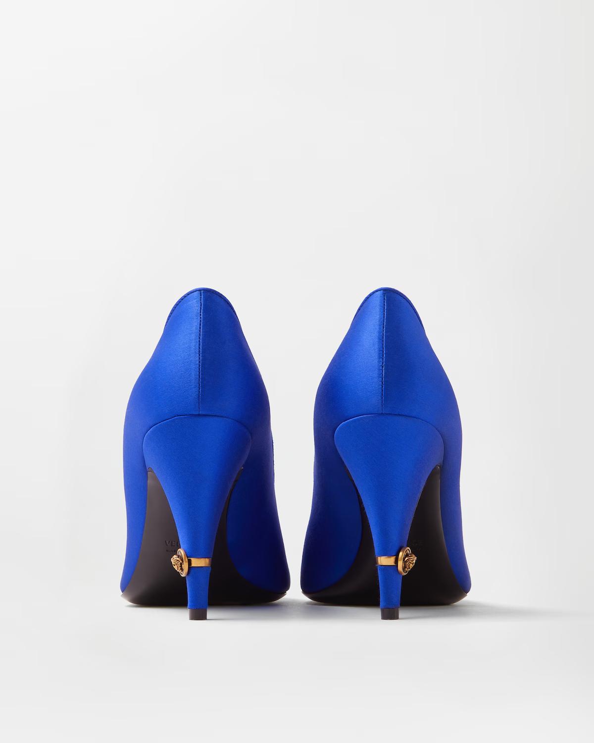 Gianni Satin Pumps 90 mm - Image 5