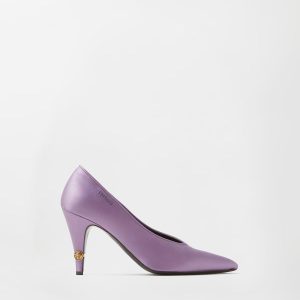 Gianni Satin Pumps 90 mm