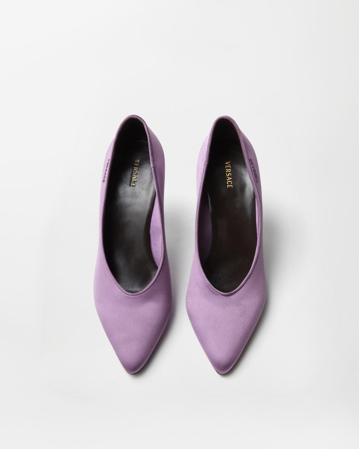 Gianni Satin Pumps 90 mm - Image 2