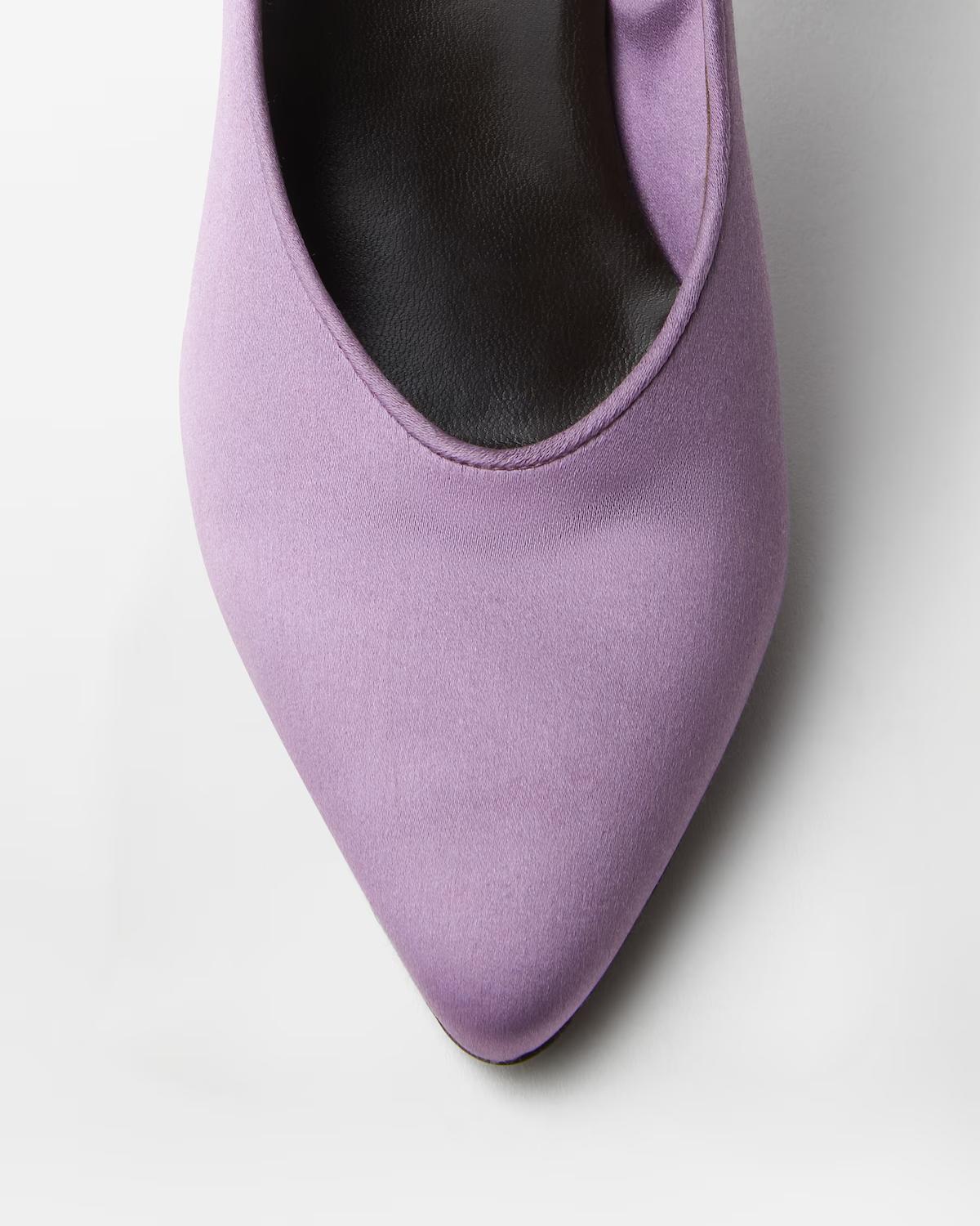 Gianni Satin Pumps 90 mm - Image 5