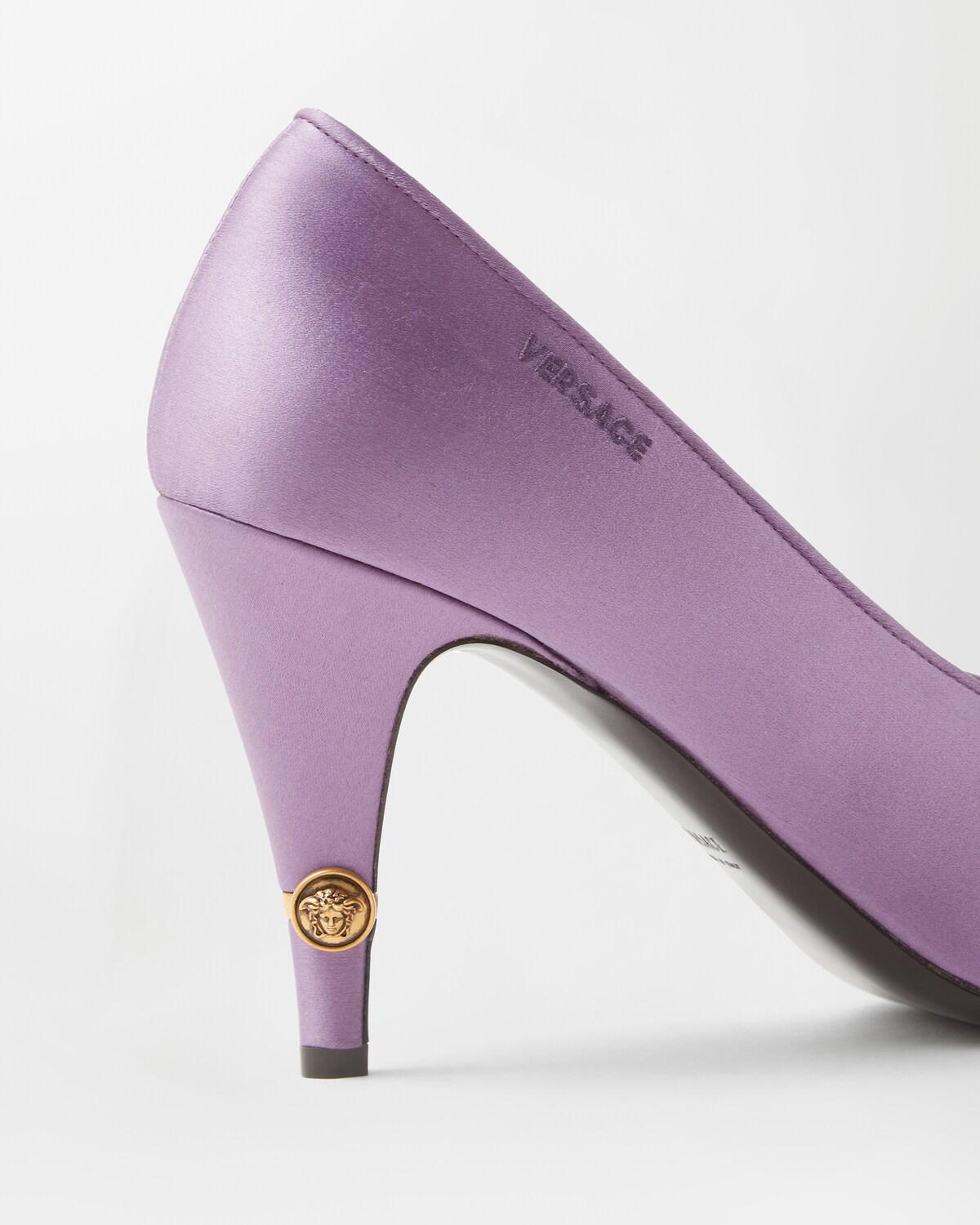 Gianni Satin Pumps 90 mm - Image 6