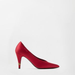 Gianni Satin Pumps 90 mm