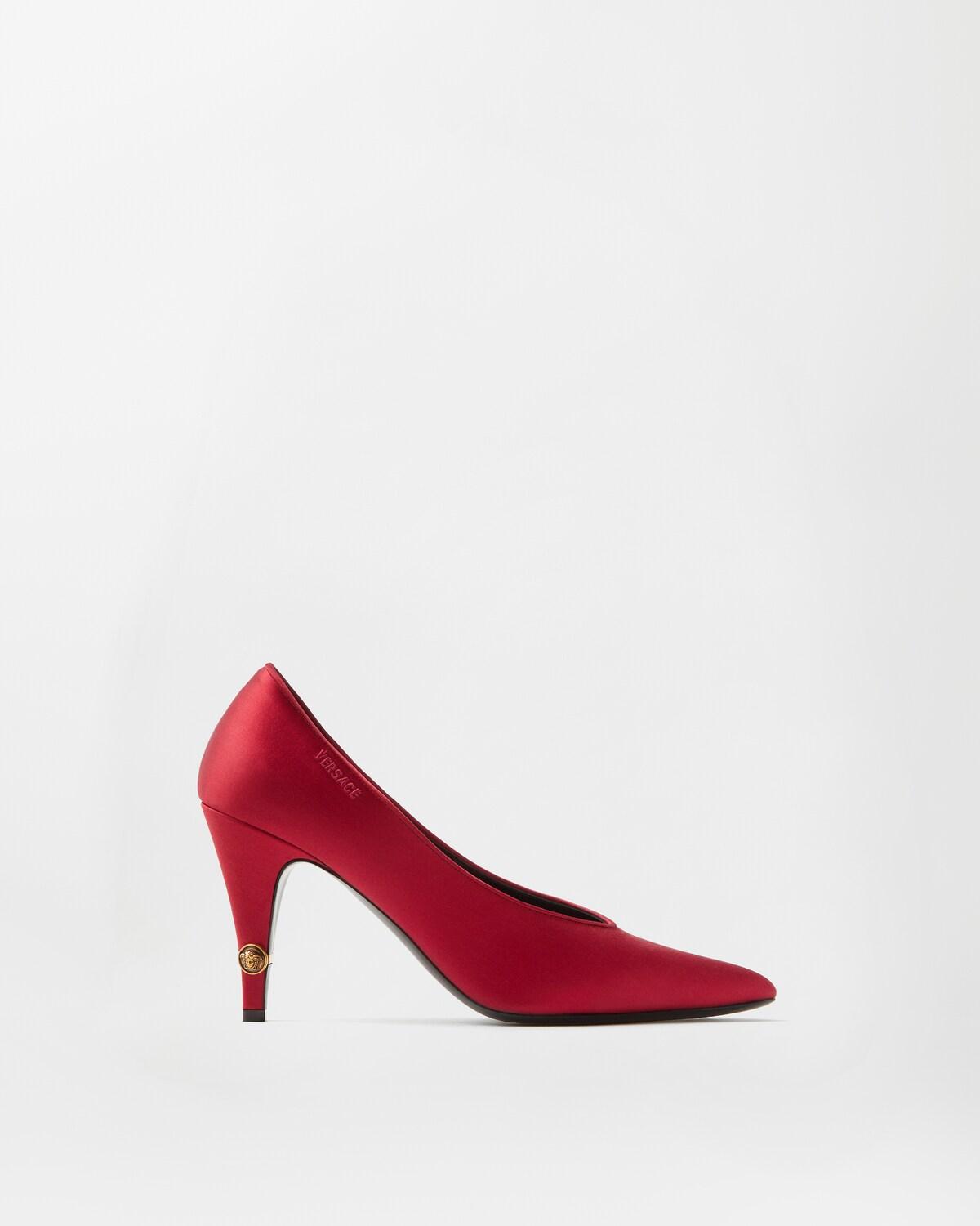 Gianni Satin Pumps 90 mm