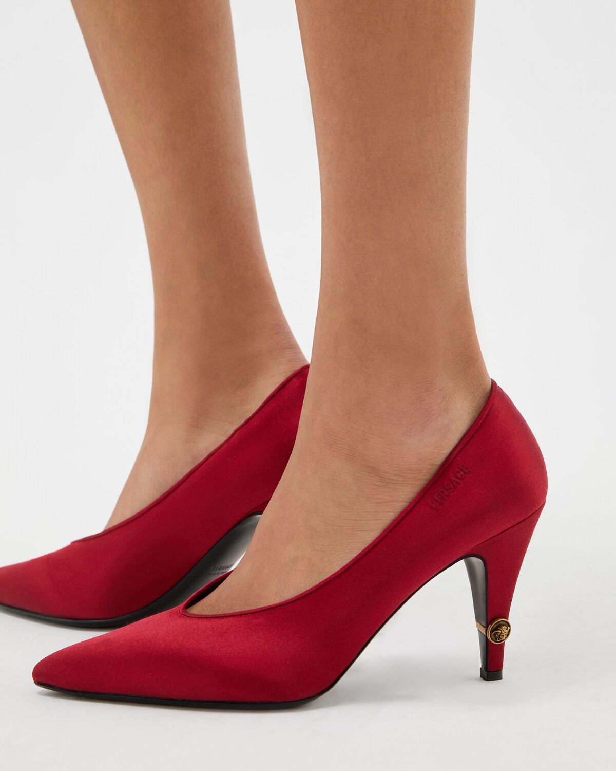 Gianni Satin Pumps 90 mm - Image 2