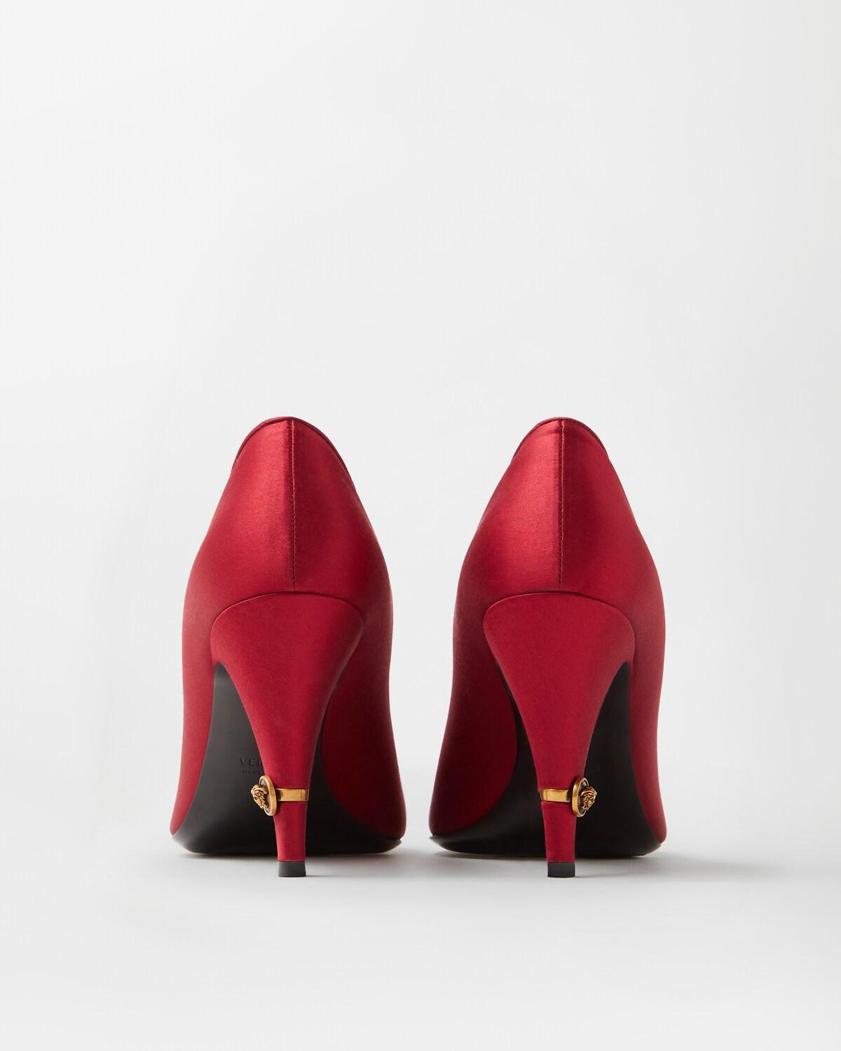 Gianni Satin Pumps 90 mm - Image 5