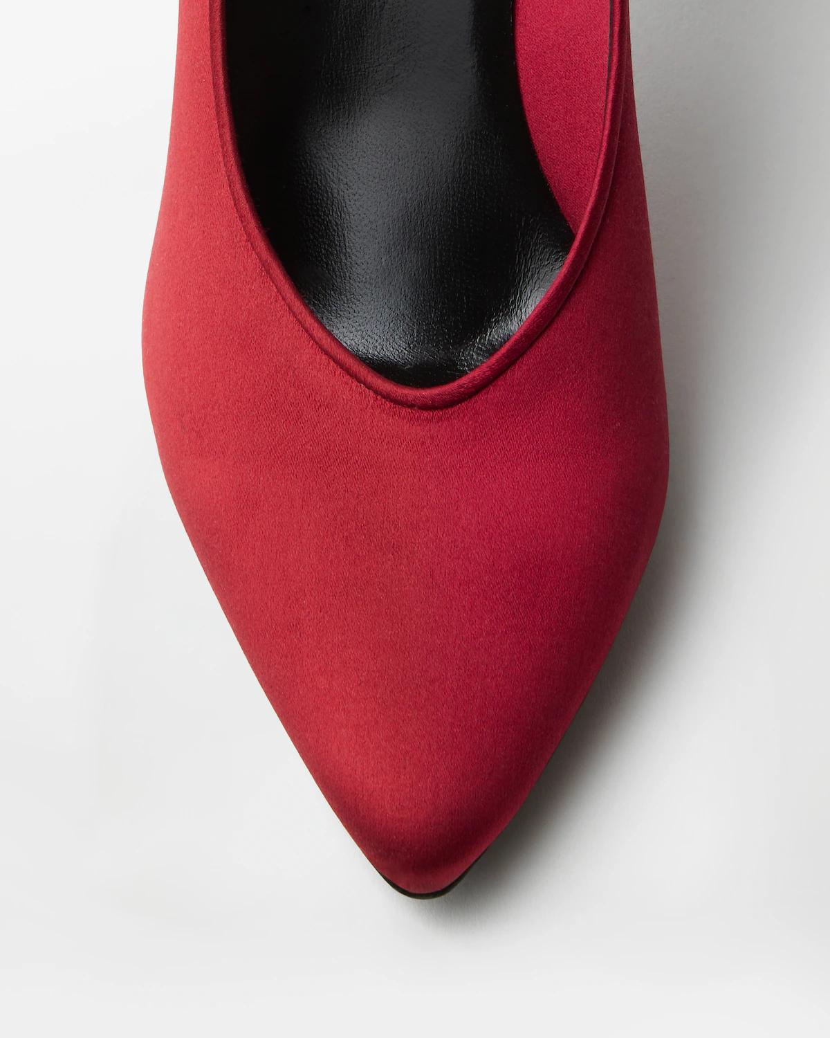 Gianni Satin Pumps 90 mm - Image 6