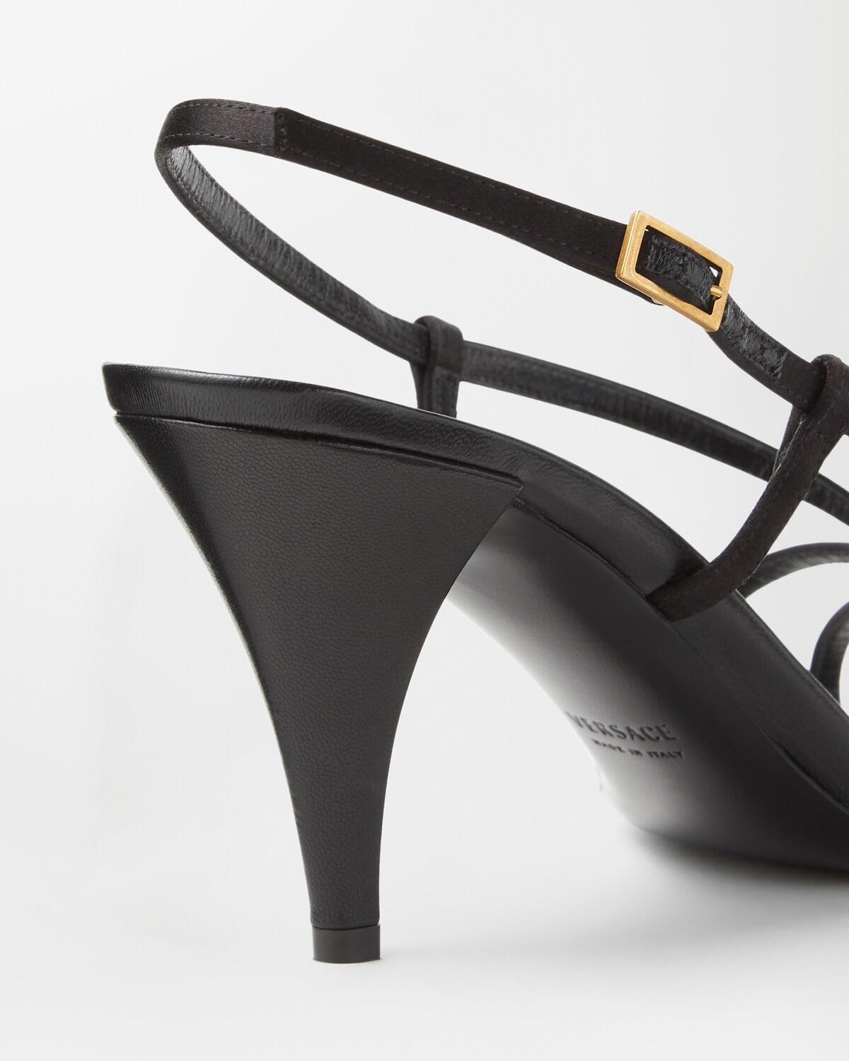 Valentina Satin Sandals 80 mm - Image 7