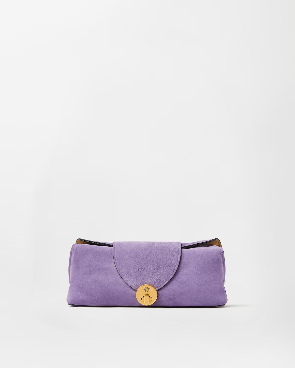Vivian Suede Clutch