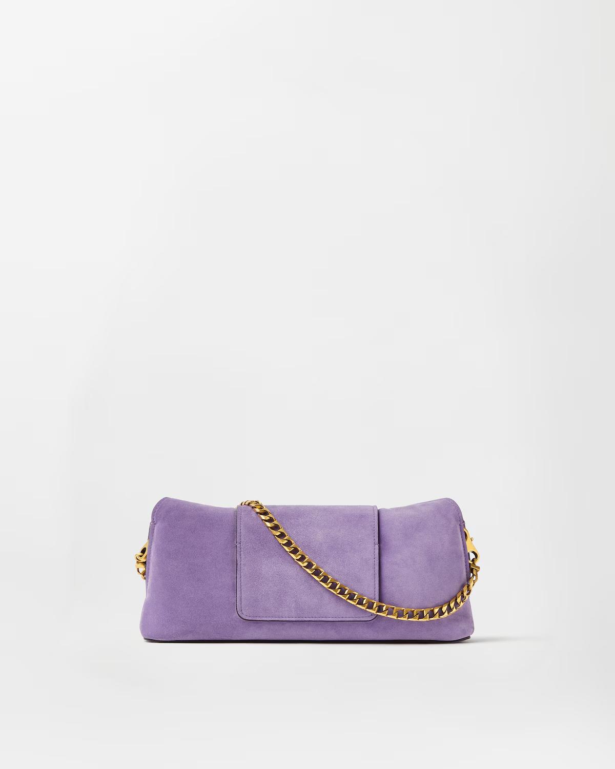 Vivian Suede Clutch - Image 6