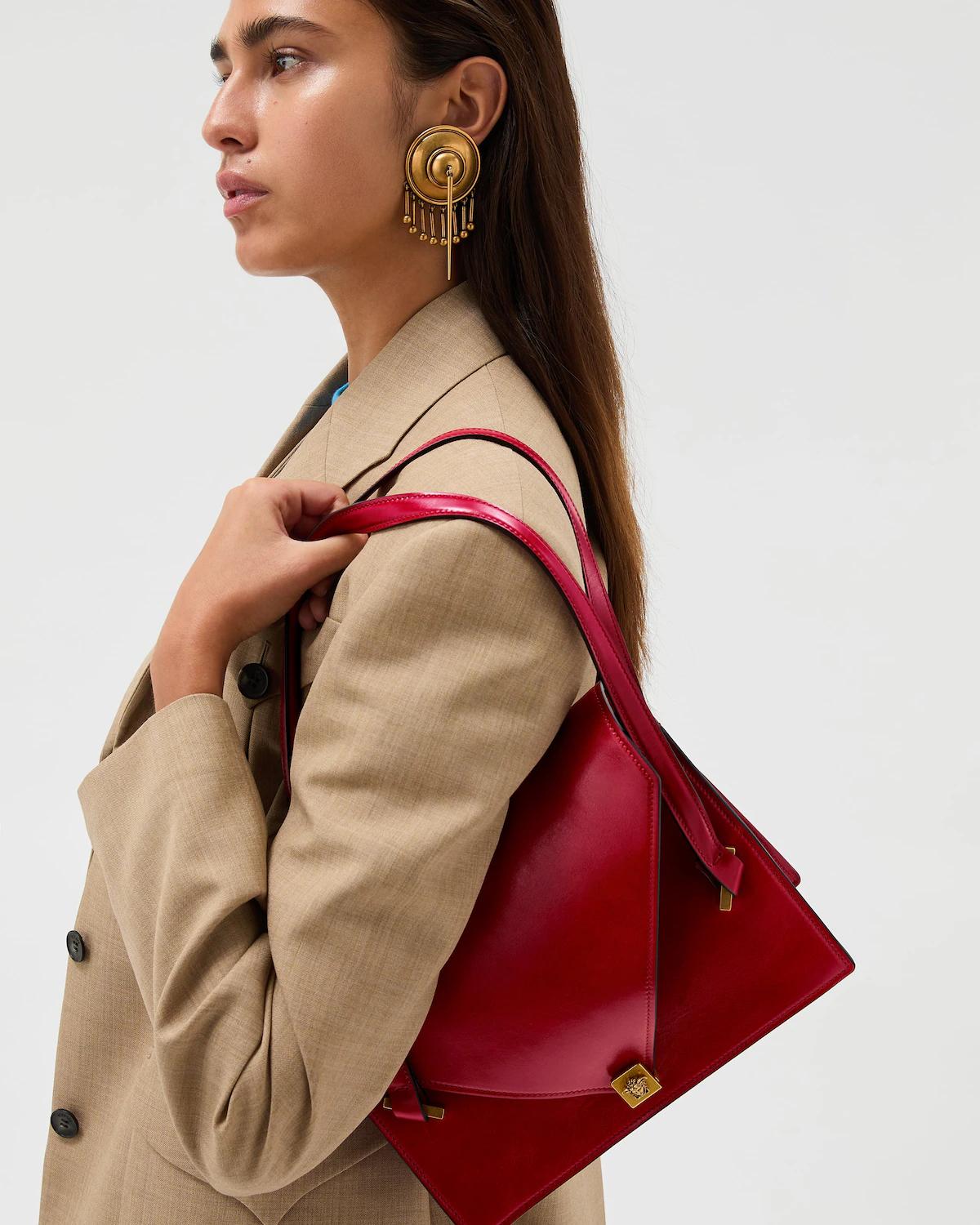 Severine Leather Shoulder Bag - Image 2