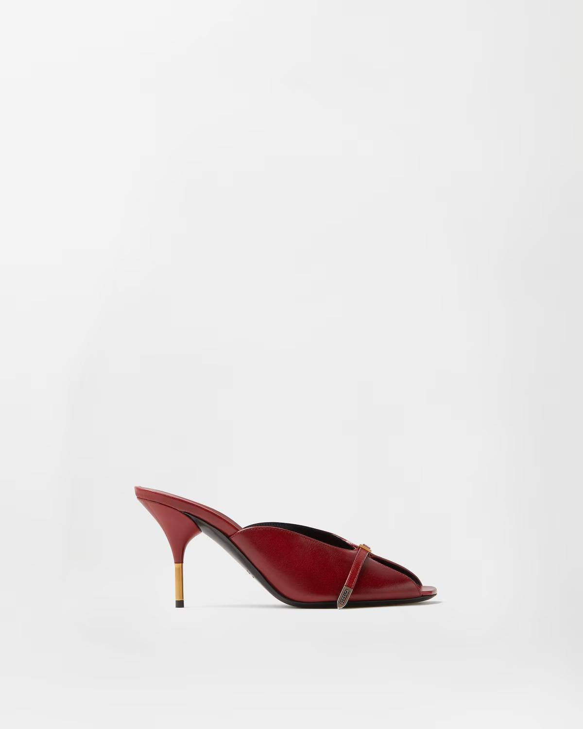 Nyx Leather Mules 80 mm