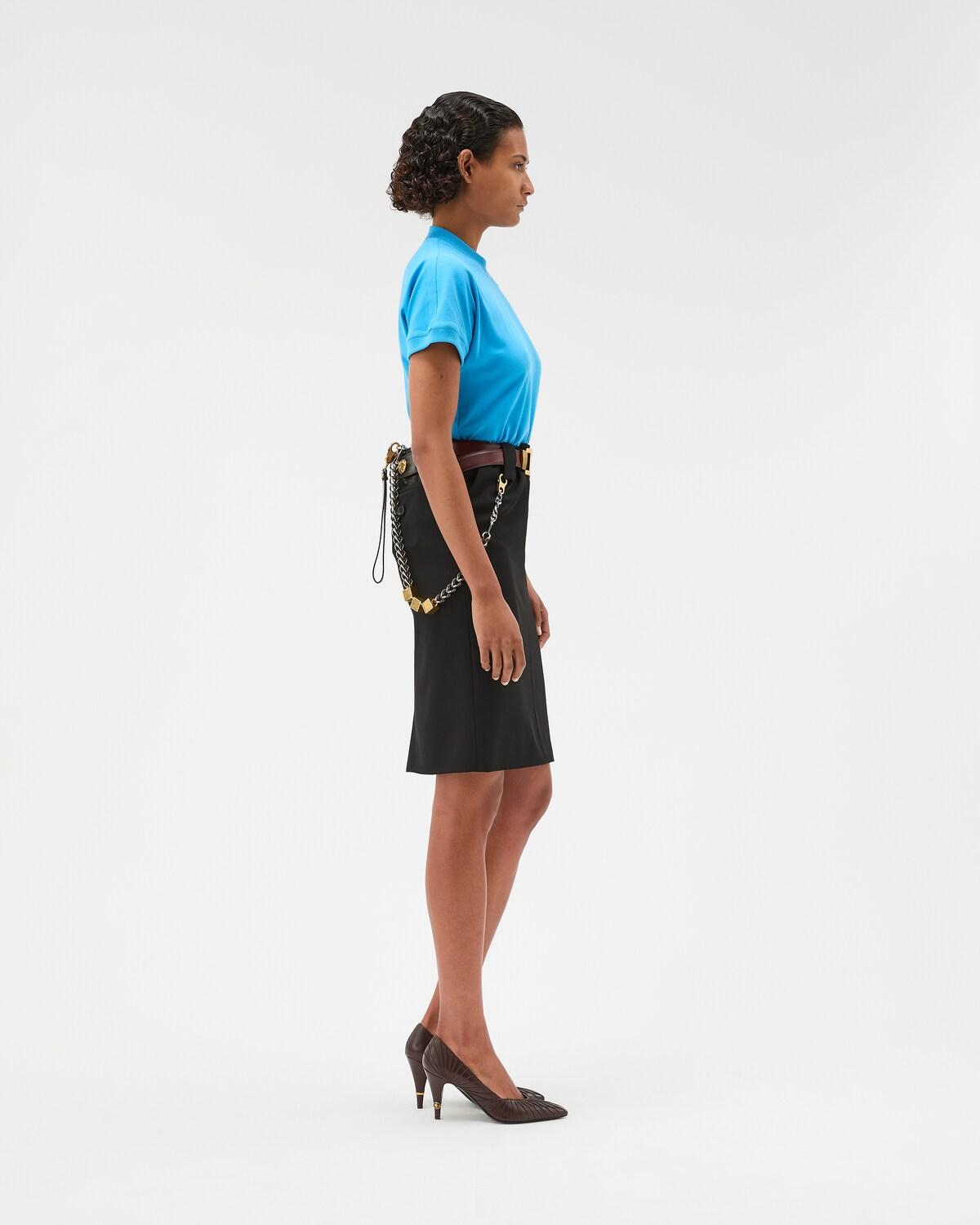 Wool Pencil Skirt - Image 3