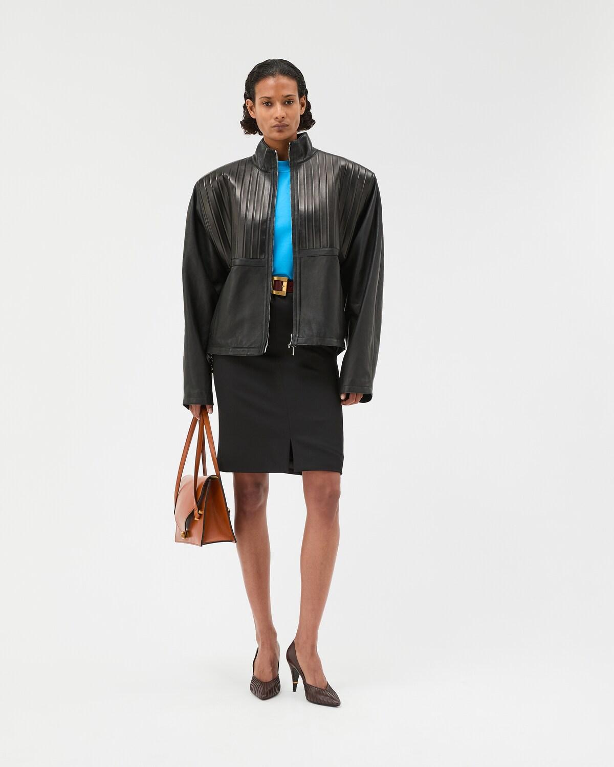 Wool Pencil Skirt - Image 5