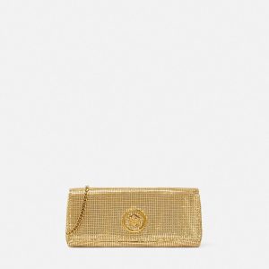 La Medusa Metal Mesh Clutch