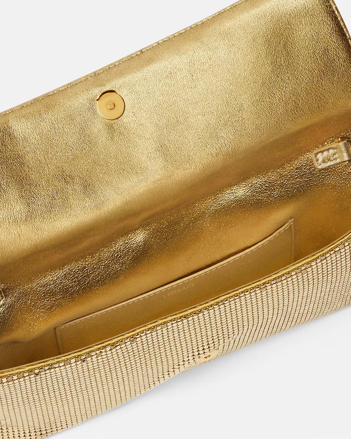 La Medusa Metal Mesh Clutch - Image 3