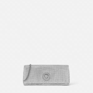 La Medusa Metal Mesh Clutch