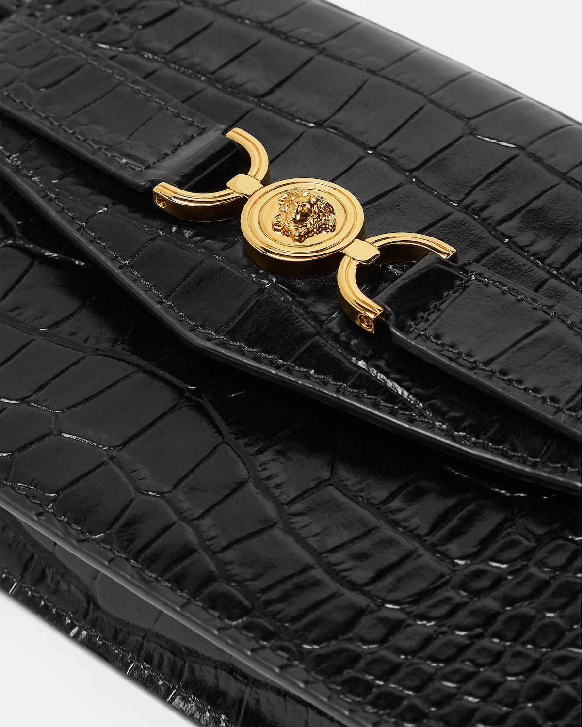 Medusa '95 Croc-Effect Clutch - Image 5