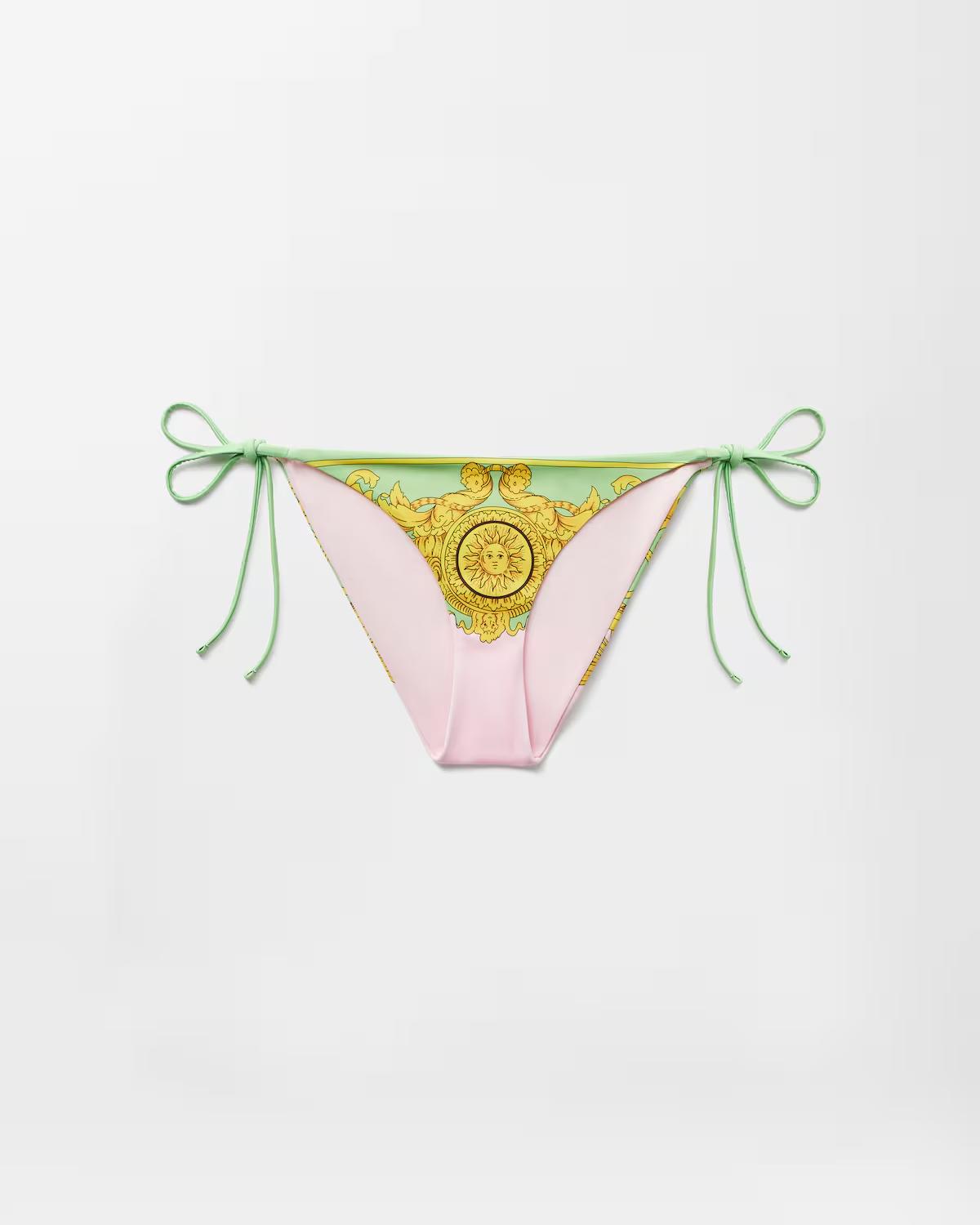 Printed Bikini Bottoms