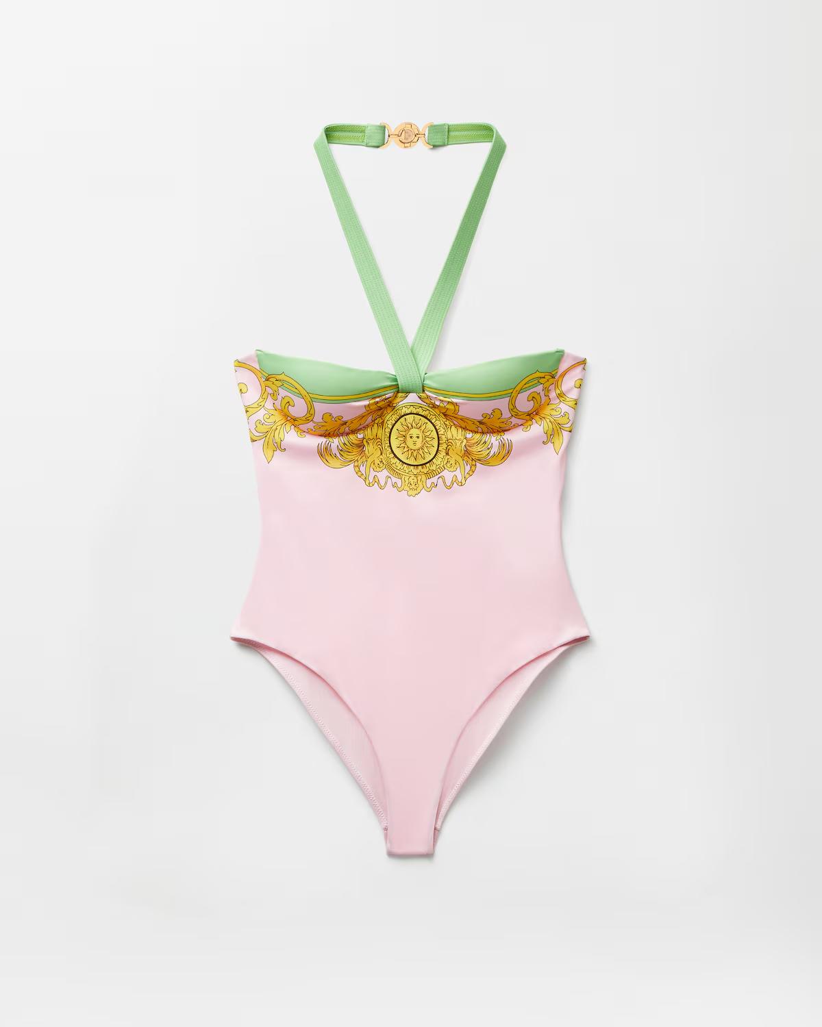 Printed One-Piece Swimsuit
