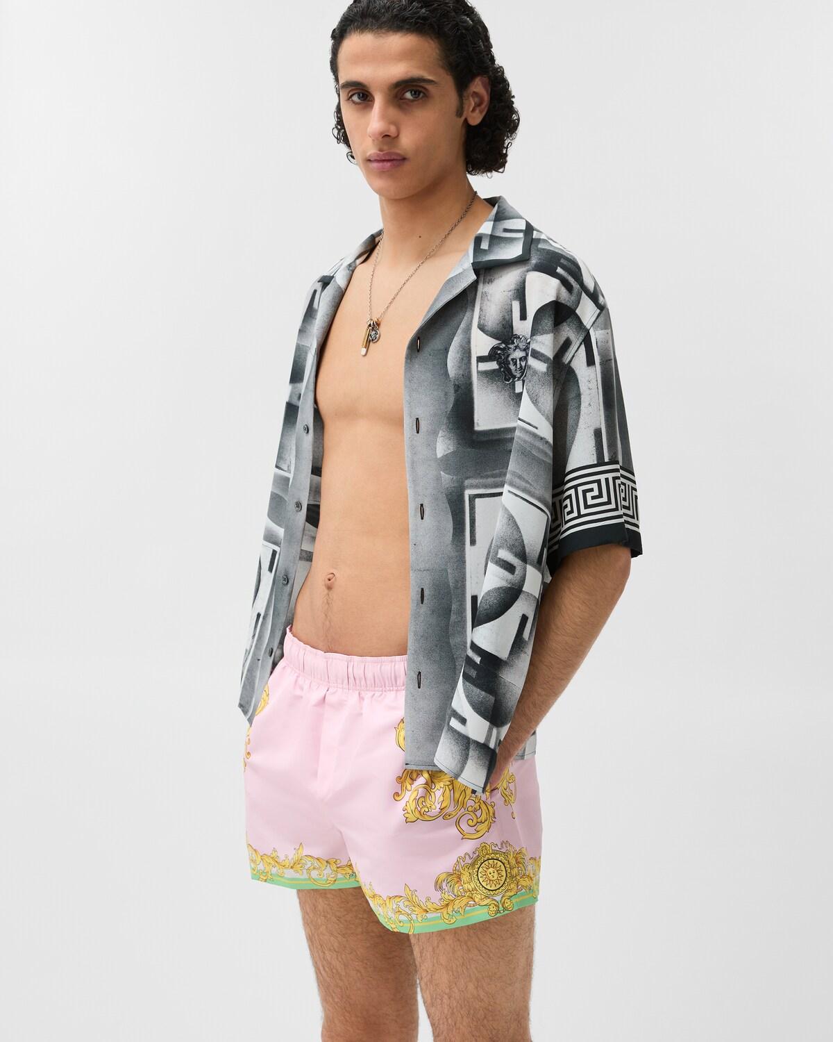 Printed Swim Shorts - Image 2