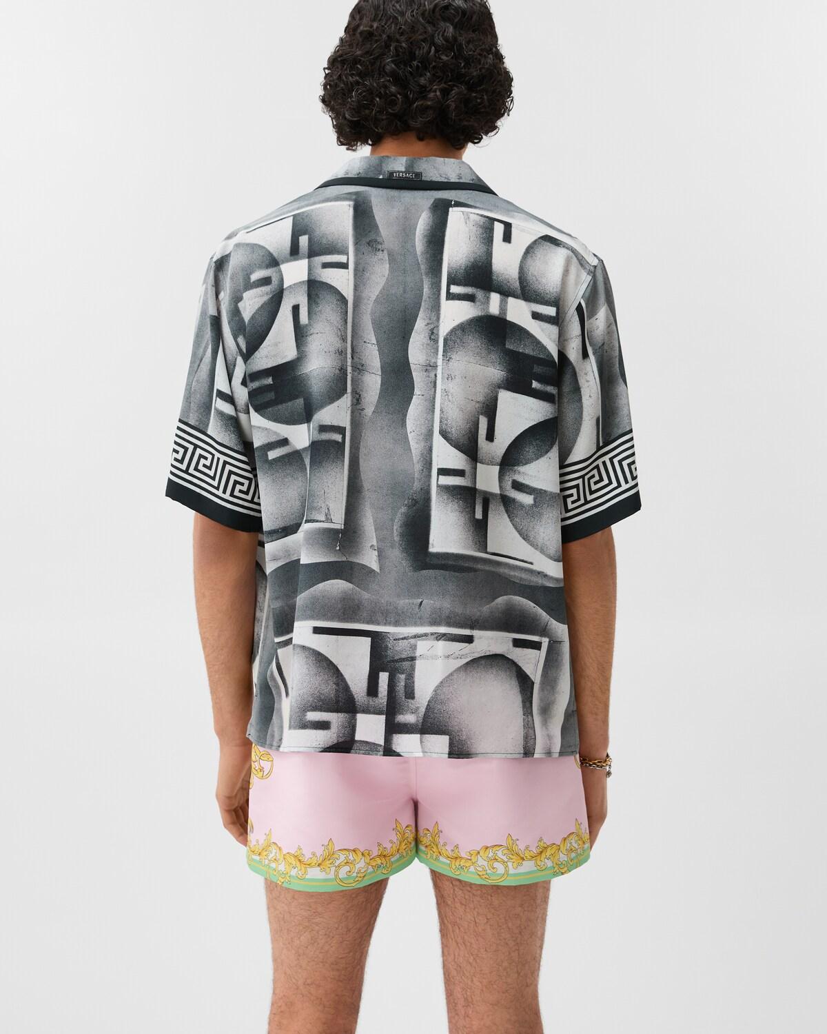 Printed Swim Shorts - Image 3
