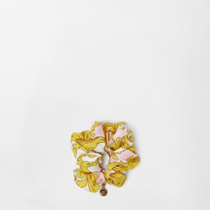 Printed Silk Scrunchie