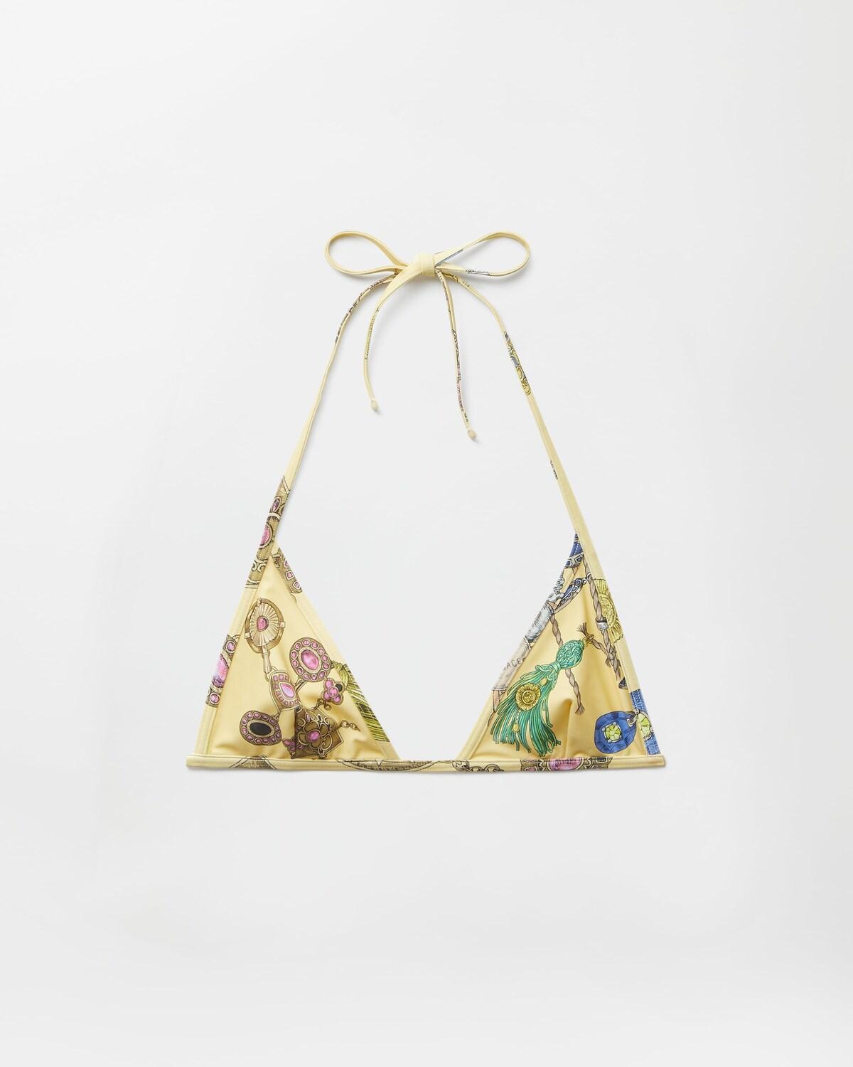 Printed Bikini Top