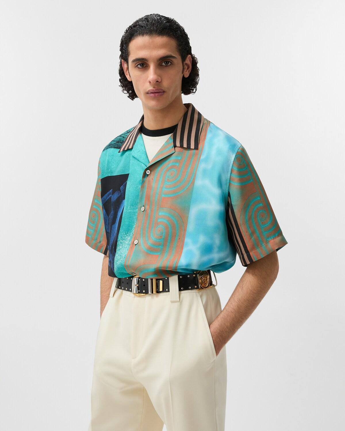 Printed Silk Twill Shirt - Image 2