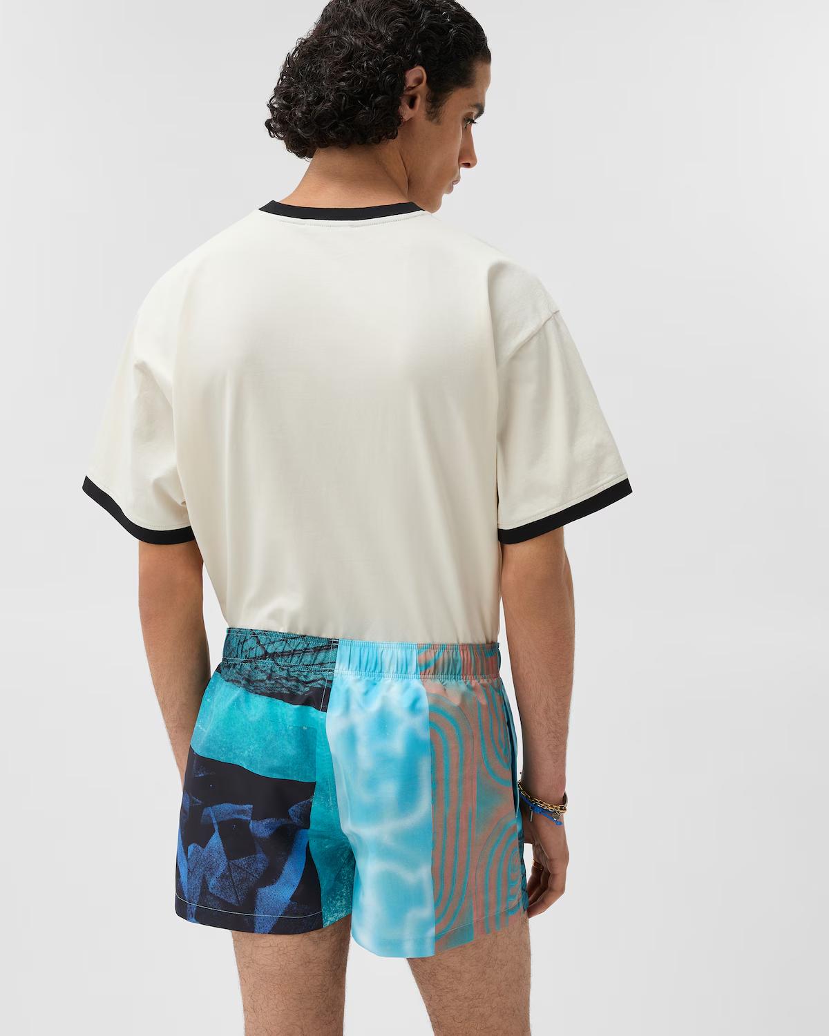Printed Swim Shorts - Image 3