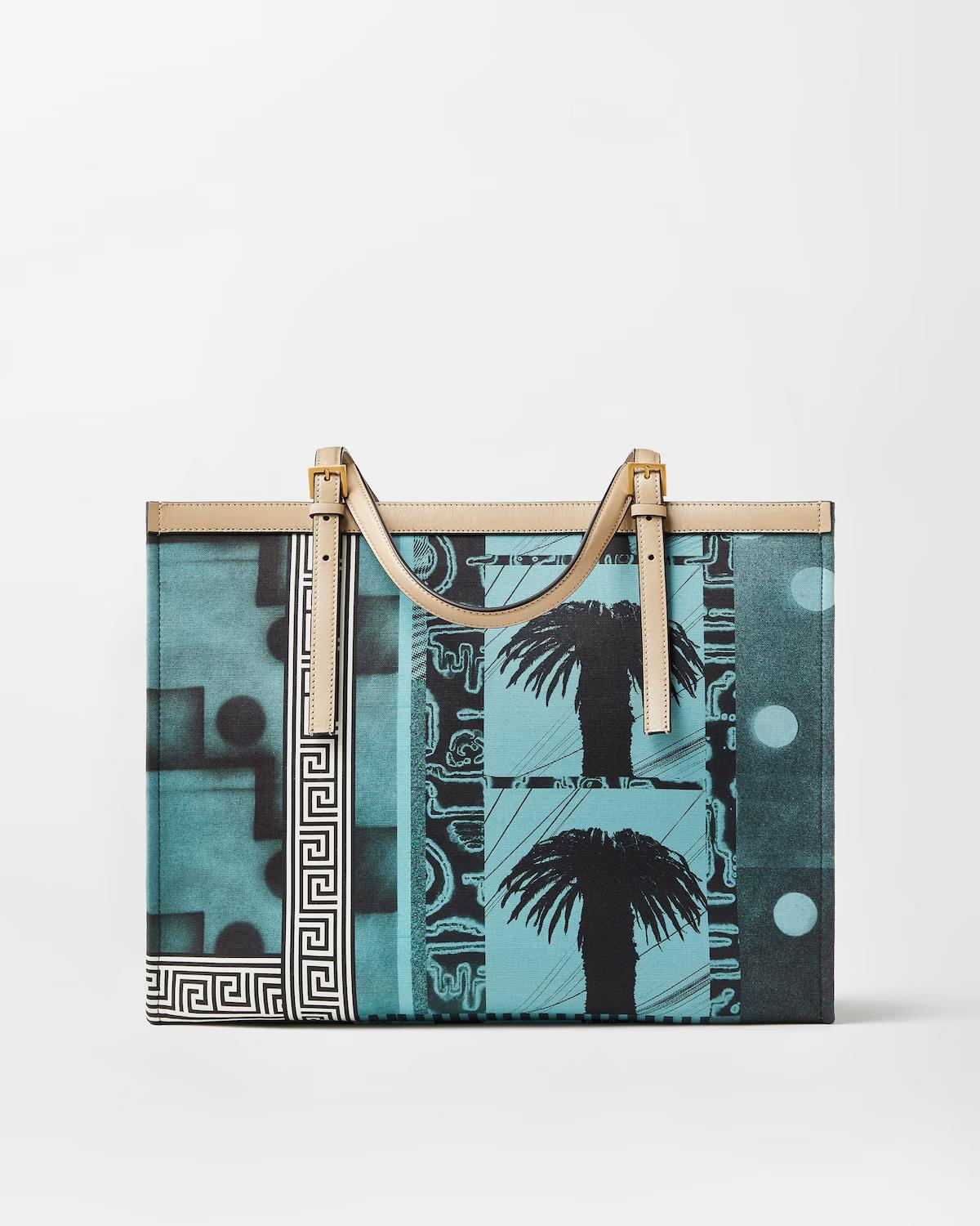 Rivi??re Printed Large Canvas Tote - Image 6