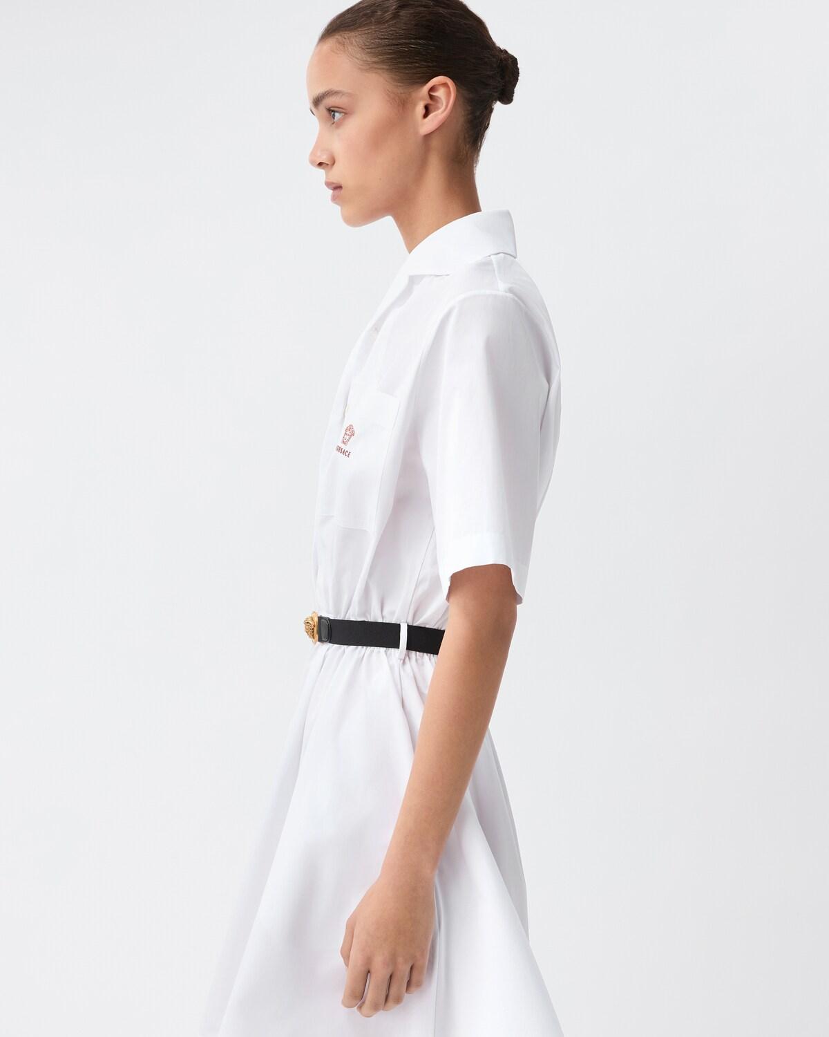 Cotton-Poplin Mini Dress - Image 4