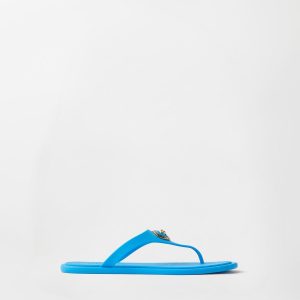 Alia Rubber Flat Sandals