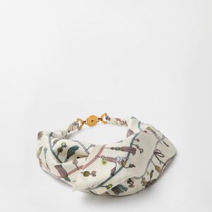 Printed Silk Twill Headband