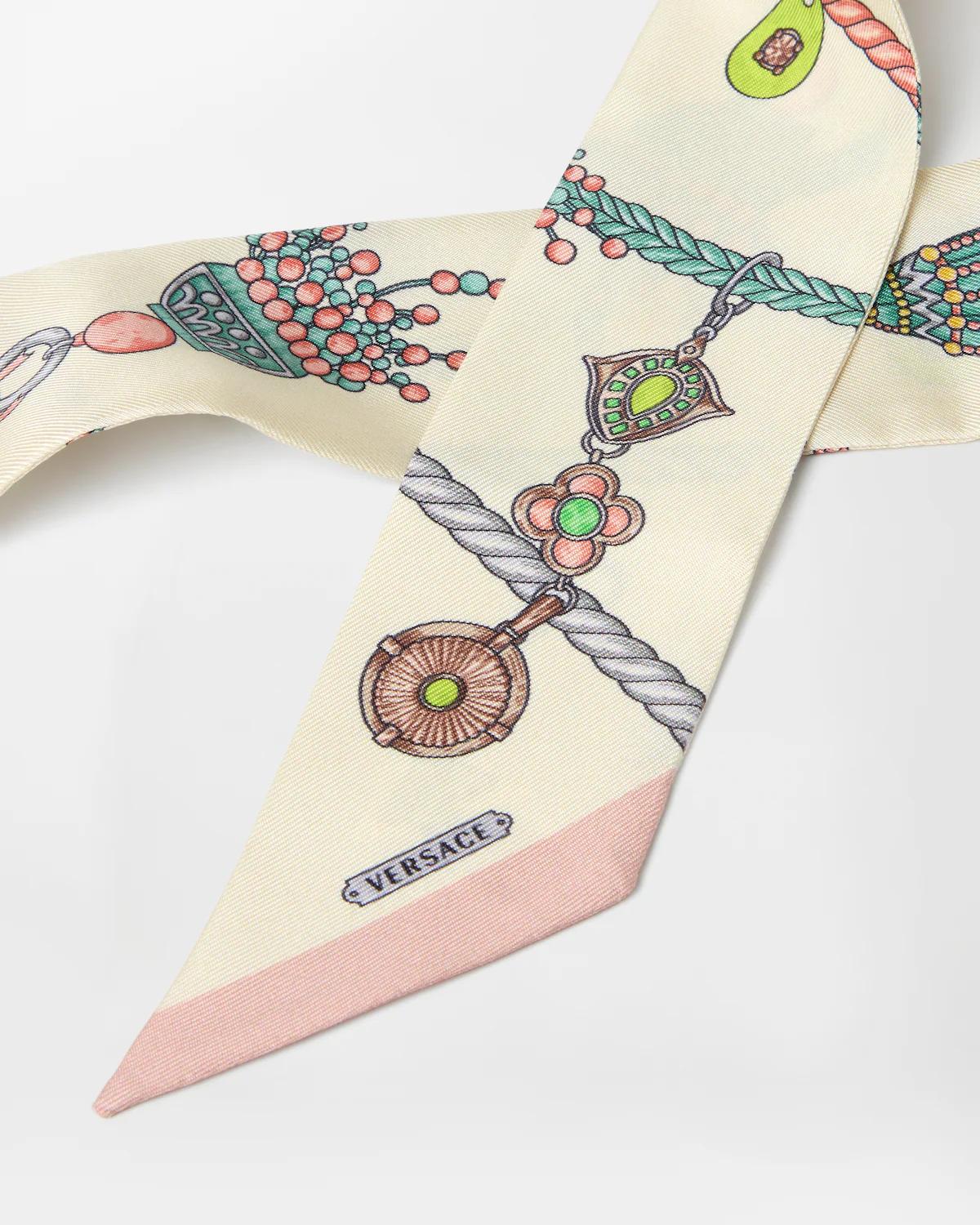 Printed Silk Twill Ribbon - Image 2