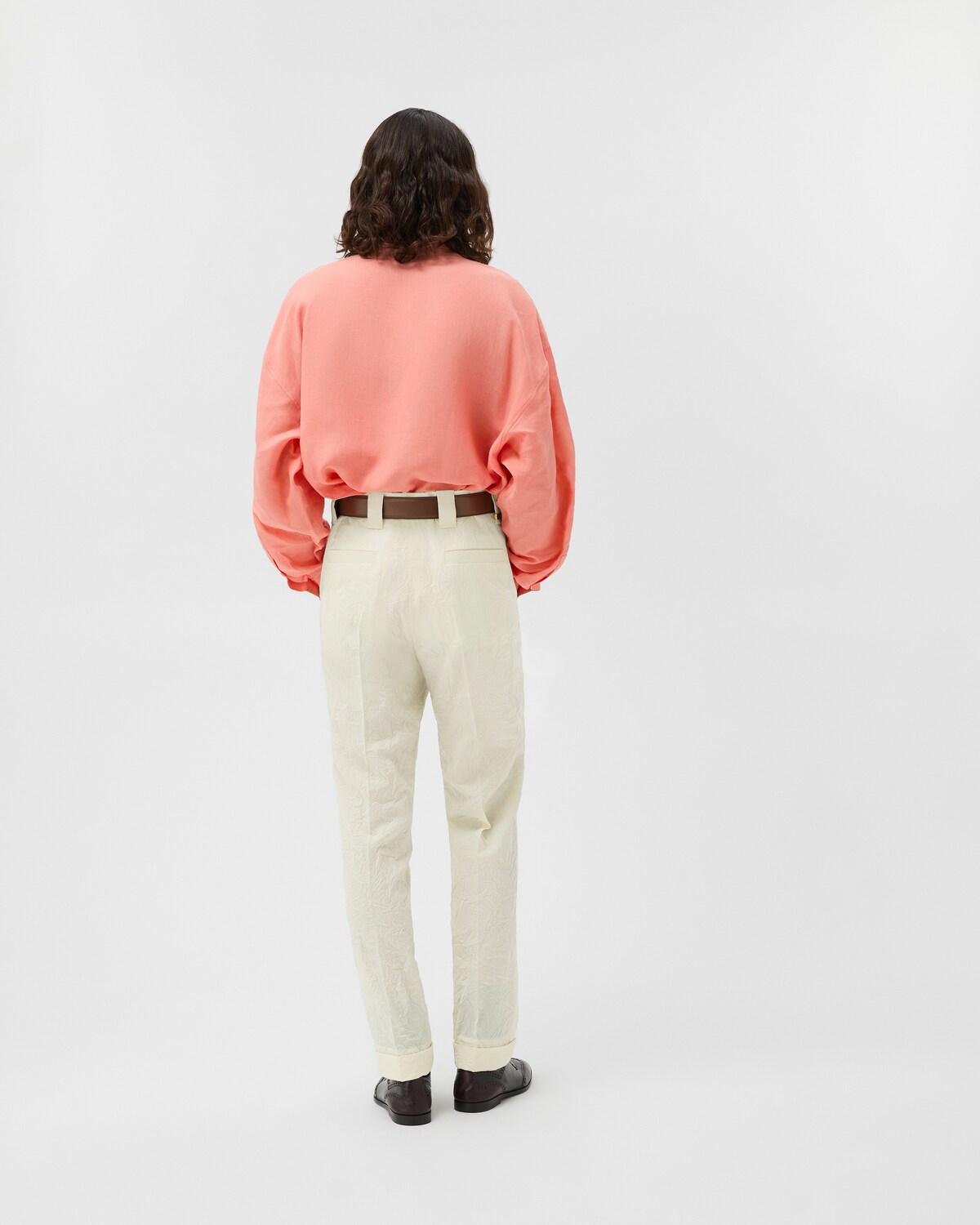Wool Creased Formal Pants - Image 3