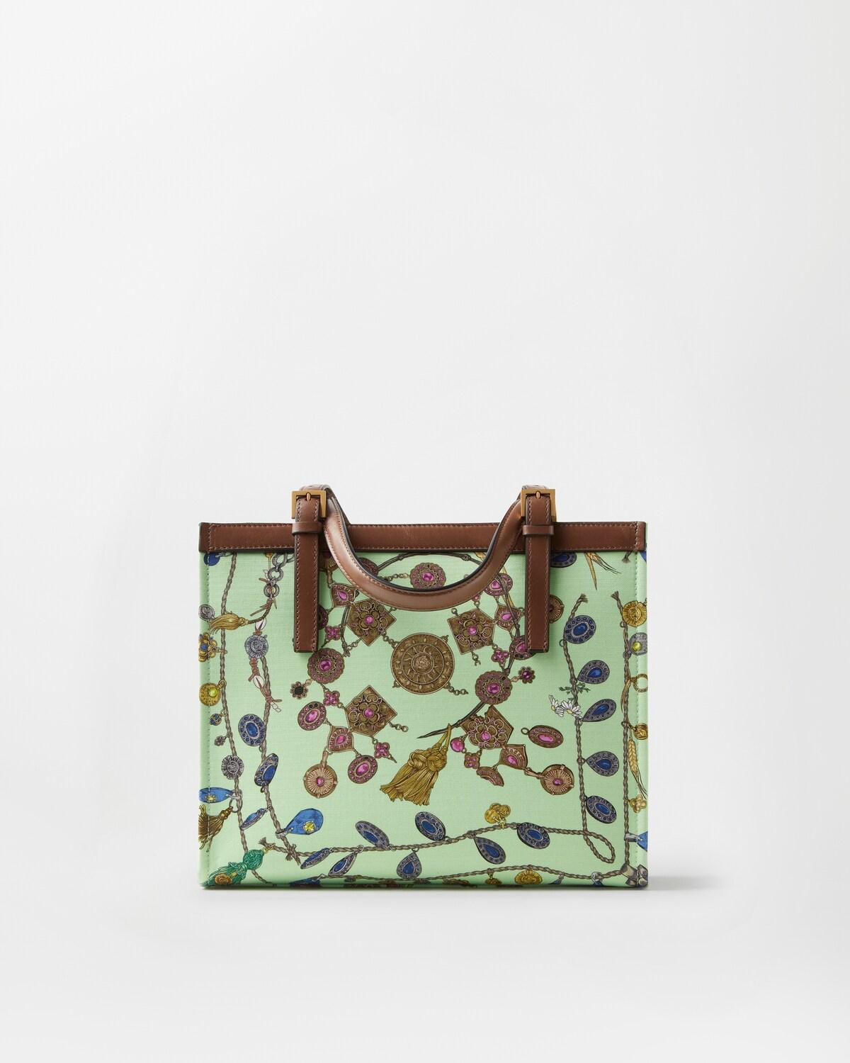 Rivi??re Printed Canvas Tote - Image 6