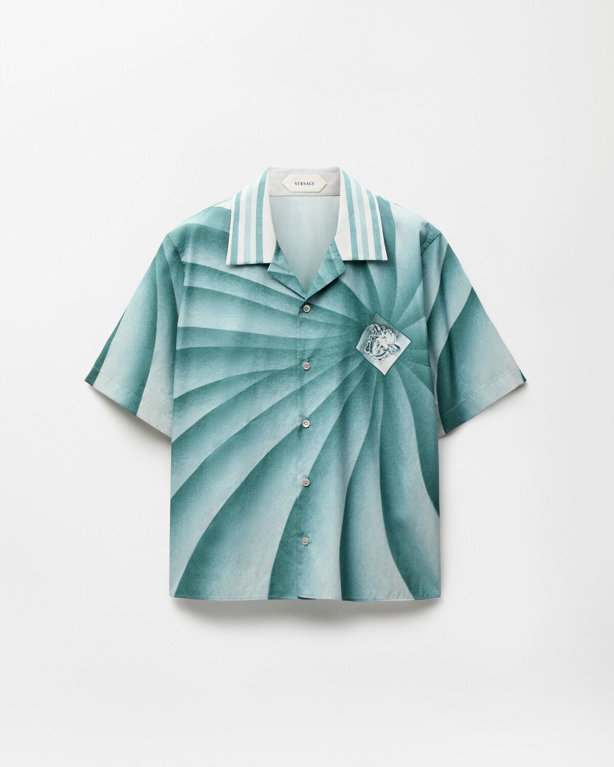 Printed Cotton-Poplin Shirt