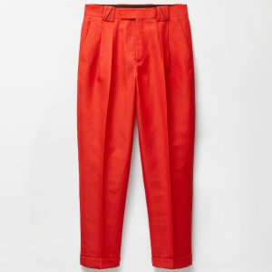 Wool-Linen Formal Pants