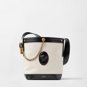 Pivot Small Canvas Bucket Bag